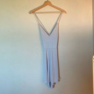 LA Hearts blue spaghetti strap dress size small